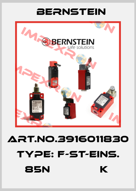 Art.No.3916011830 Type: F-ST-EINS. 85N               K  Bernstein