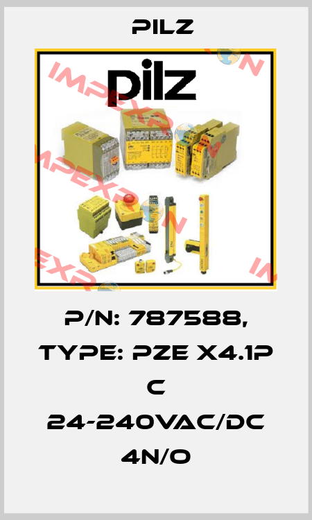 p/n: 787588, Type: PZE X4.1P C 24-240VAC/DC 4n/o Pilz
