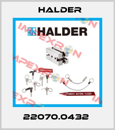 22070.0432  Halder