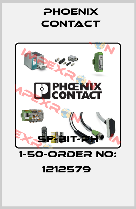 SF-BIT-PH 1-50-ORDER NO: 1212579  Phoenix Contact