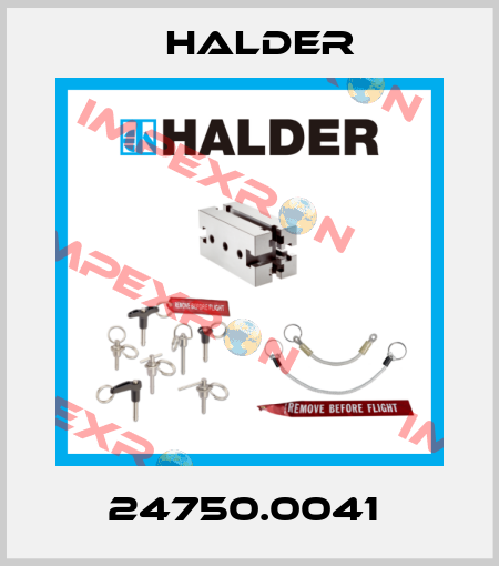 24750.0041  Halder