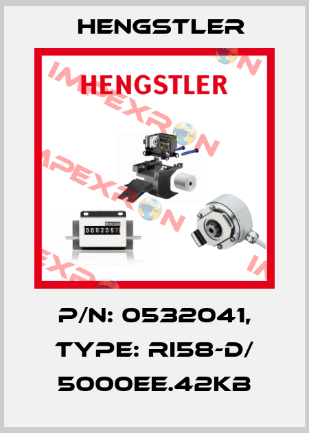 p/n: 0532041, Type: RI58-D/ 5000EE.42KB Hengstler