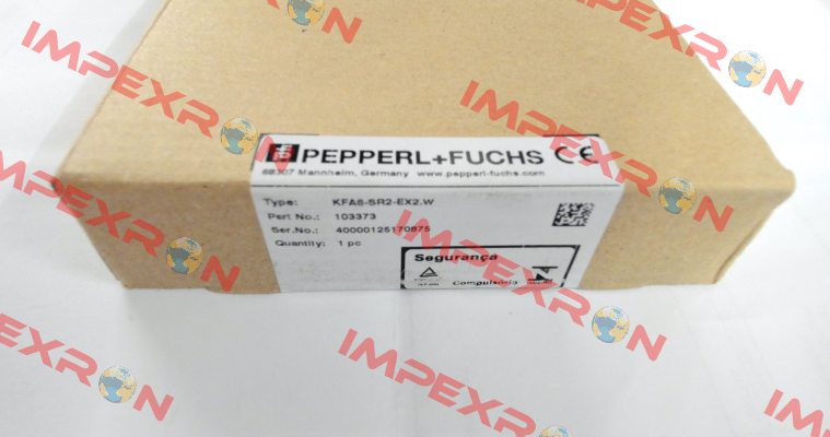 p/n: 103373, Type: KFA6-SR2-EX2.W Pepperl-Fuchs