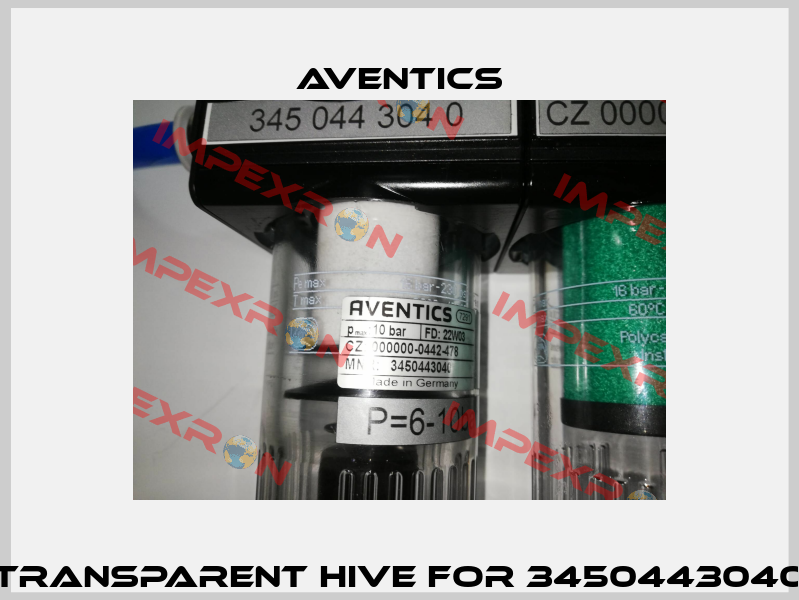 transparent hive for 3450443040 Aventics