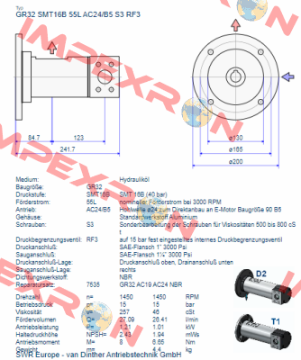 GR32 SMT 16B 55L AC24/B5 S3 RF3 Settima