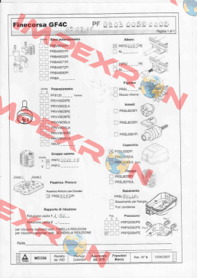 GF4C ,PF0903 0050 0002 Ter Tecno Elettrica Ravasi