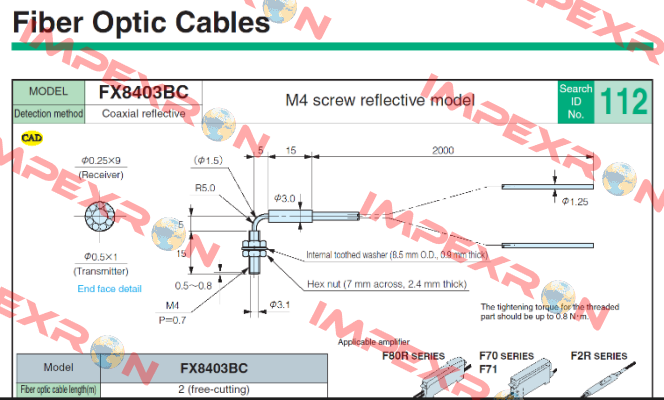 FX8403BC  Takex