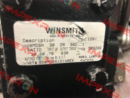 E20MDSS121X0EK Winsmith