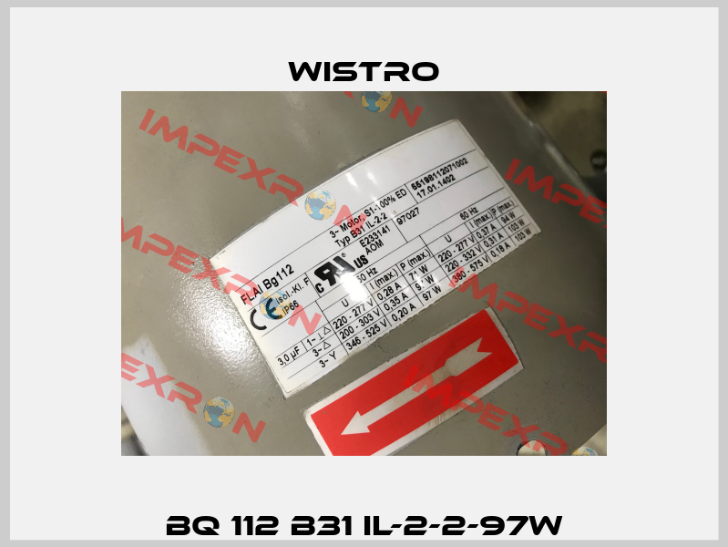 Bq 112 B31 IL-2-2-97W Wistro