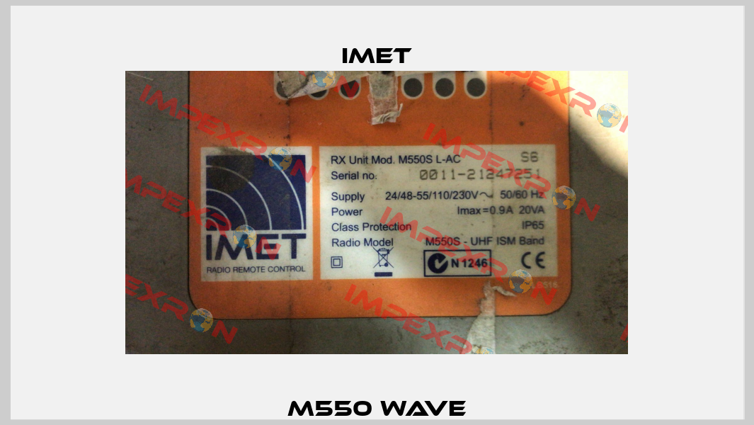 M550 WAVE IMET
