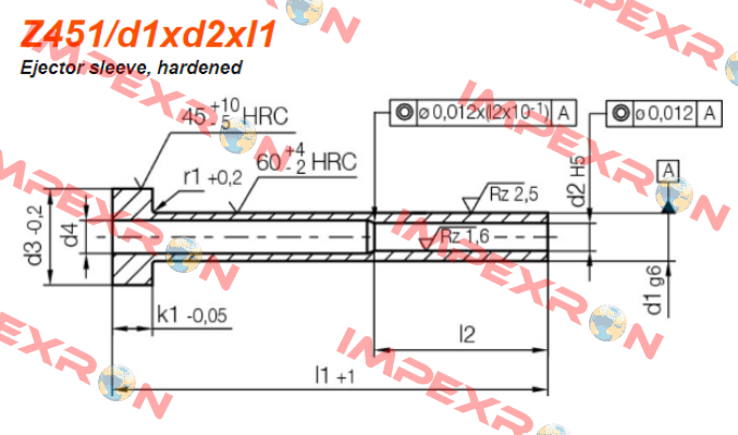 451/3x1,5x50 Hasco