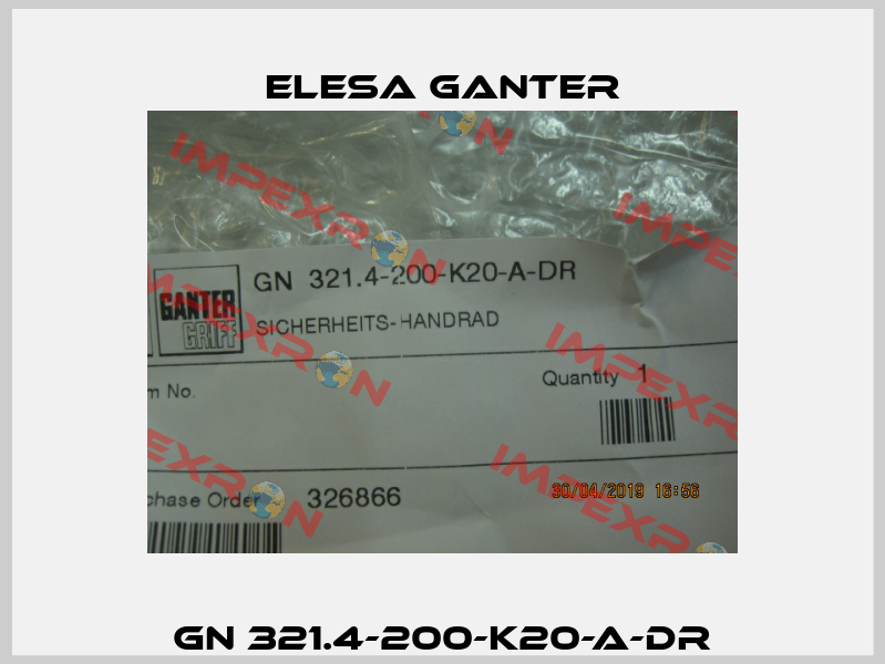 GN 321.4-200-K20-A-DR Elesa Ganter