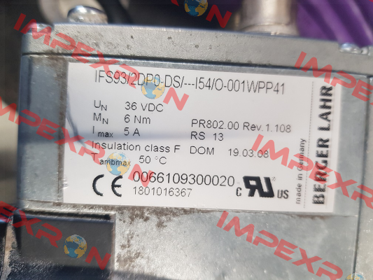 IFS93/2DP0-DS/---I54/O-001WPP41 alternative ILS1B853PC1A0 Berger Lahr (Schneider Electric)