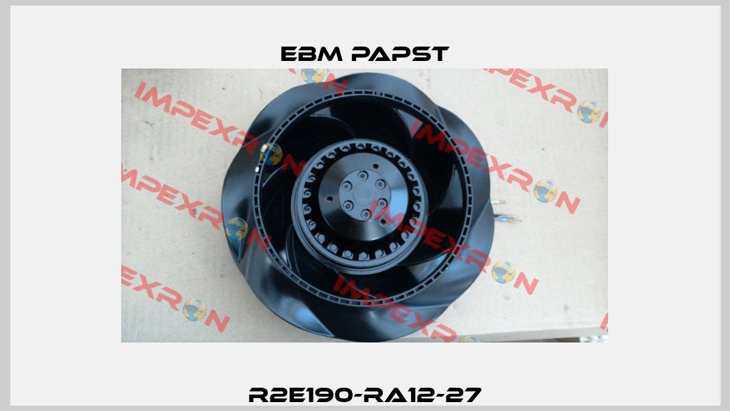 R2E190-RA12-27 EBM Papst