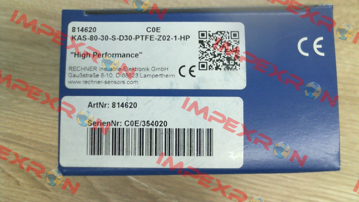 814620 / KAS-80-30-S-D30-PTFE-Z02-1-HP Rechner