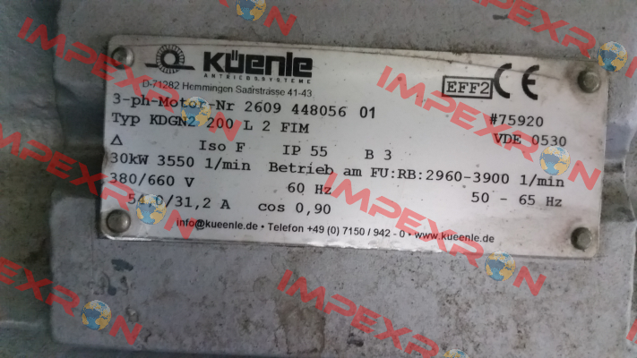 2609 448056 01 OEM  Küenle