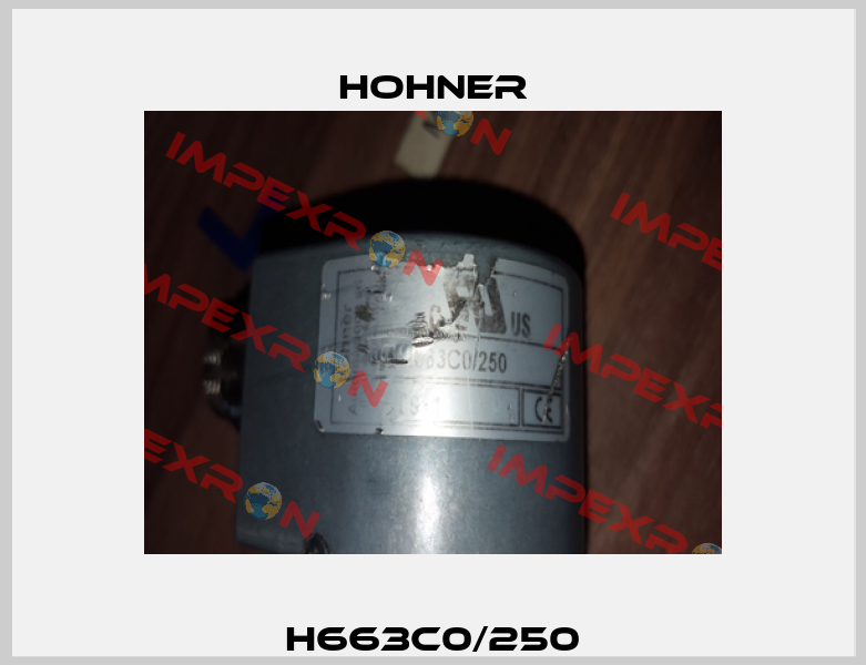 H663C0/250 Hohner