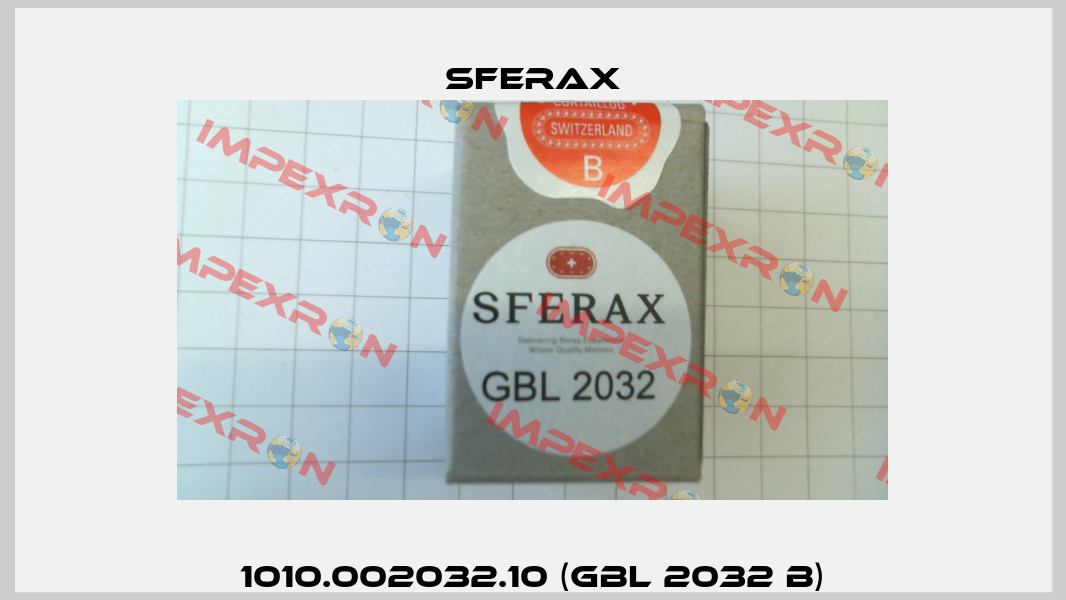 1010.002032.10 (GBL 2032 B) Sferax