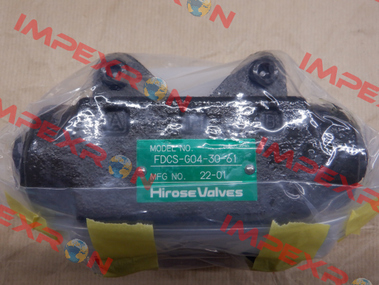 FDCS-G04-30-61 Hirose Valve