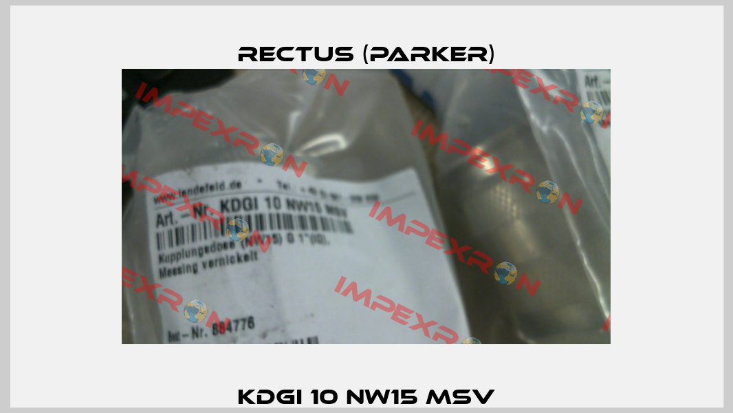 KDGi 10 NW15 MSV Rectus (Parker)