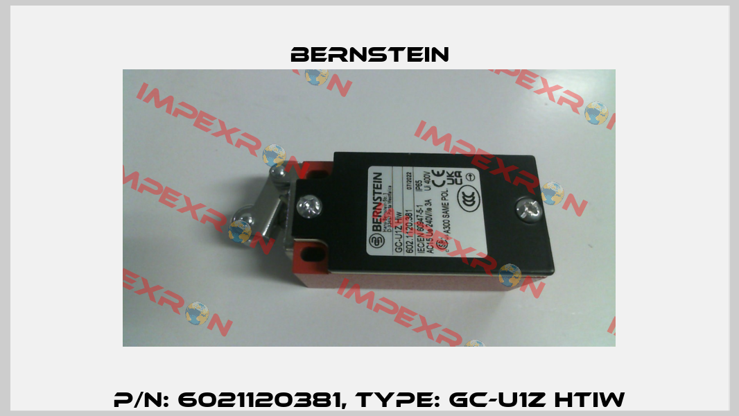 P/N: 6021120381, Type: GC-U1Z HTIW Bernstein