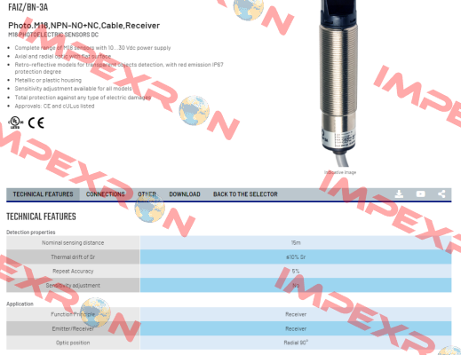 FAIZ/BN-3A Micro Detectors / Diell