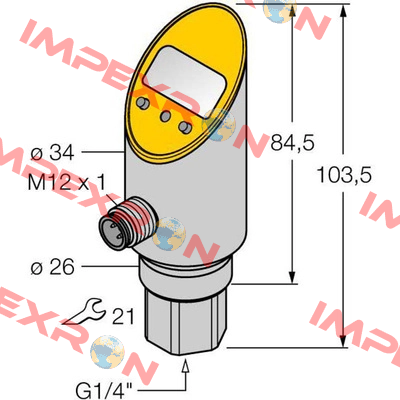 PS025V-301-LUUPN8X-H1141 Turck