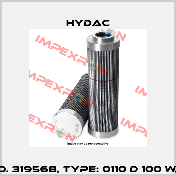 Mat No. 319568, Type: 0110 D 100 W/HC /-W Hydac