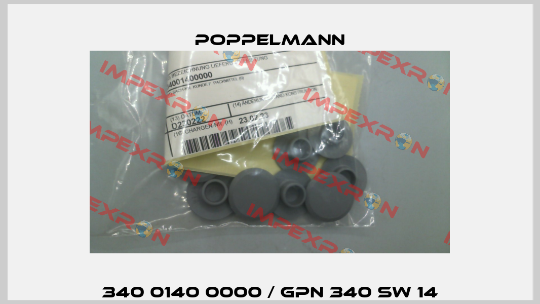 340 0140 0000 / GPN 340 SW 14 Poppelmann
