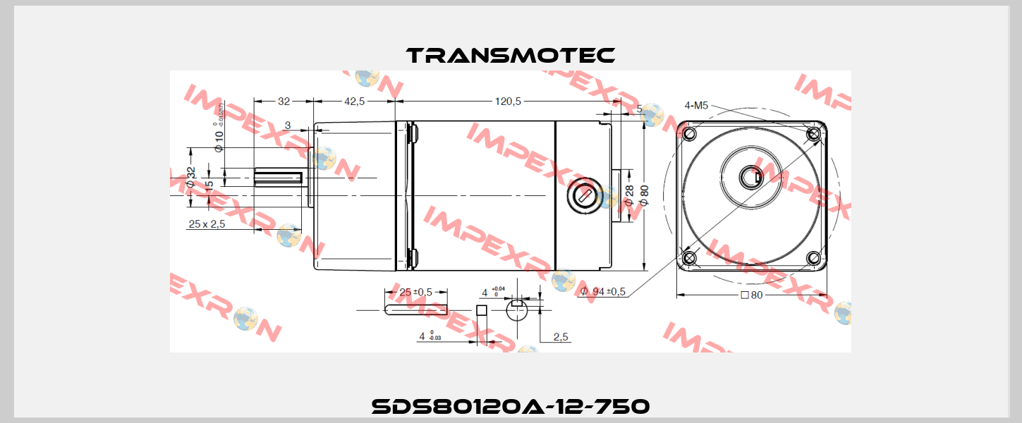 SDS80120A-12-750 Transmotec