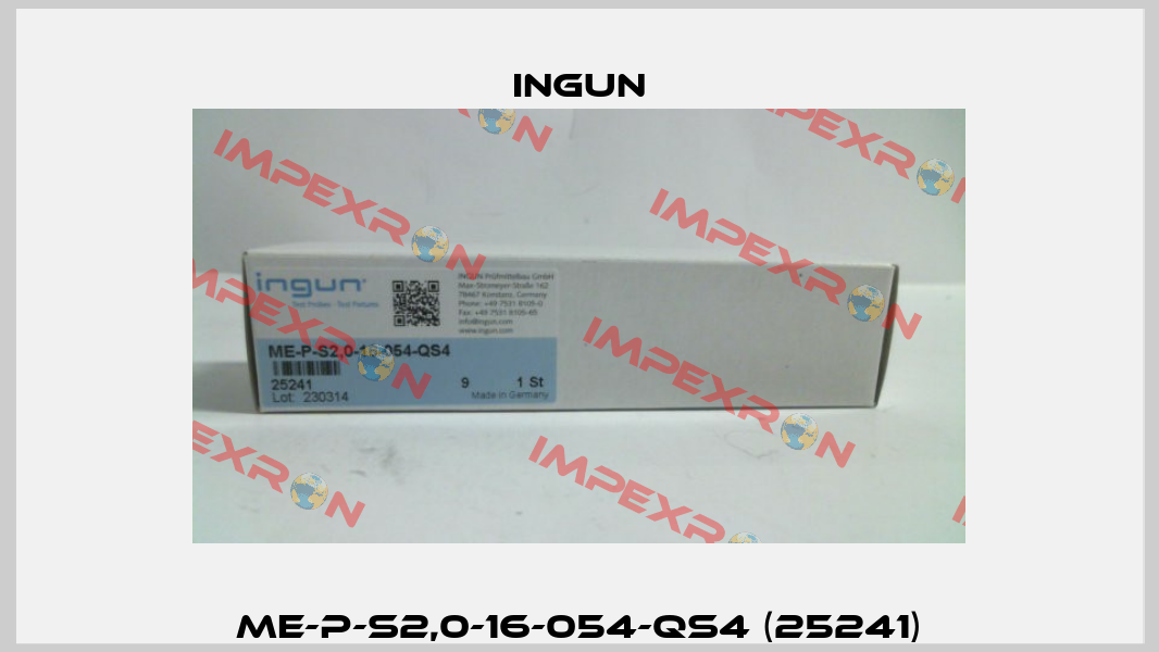 ME-P-S2,0-16-054-QS4 (25241) Ingun