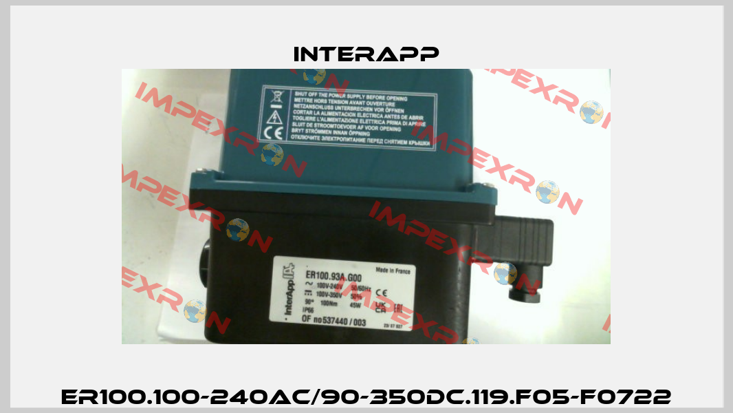 ER100.100-240AC/90-350DC.119.F05-F0722 InterApp